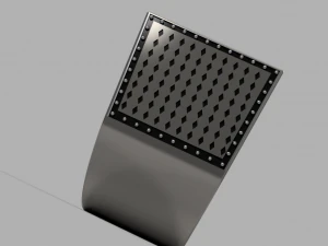 brutal crown ring 3D Model