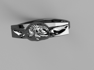 baby yoda ring mandalorian 3D 모델