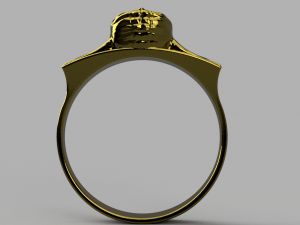 baby yoda ring mandalorian 3D 모델