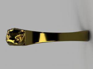 baby yoda ring mandalorian 3D 모델