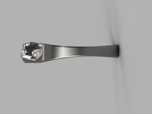 baby yoda ring mandalorian 3D 모델