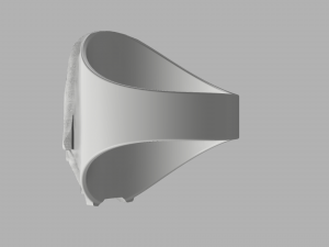 cailo ren mask ring 3D Model