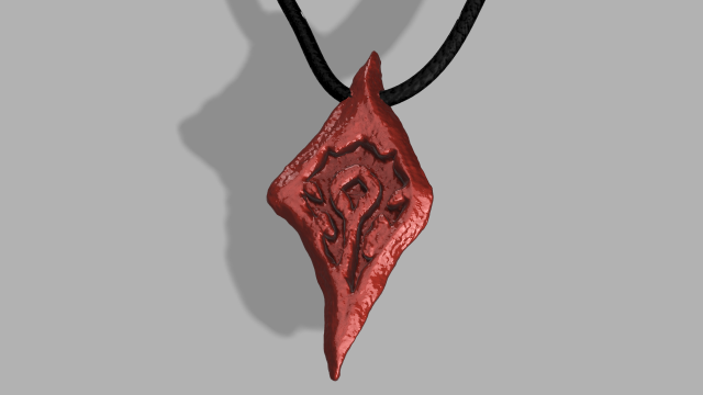 saurfang necklace Modelo 3D .c4d .max .obj .3ds .fbx .stl .blend 