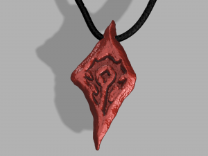 saurfang necklace 3D 模型