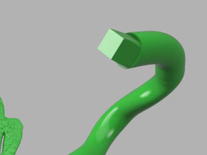 mario cart piranha plant 3D Model