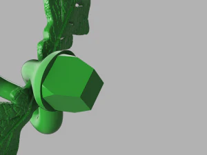 mario cart piranha plant 3D Model