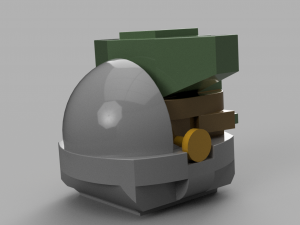 baby yoda or keychain Modelo de impresión 3D