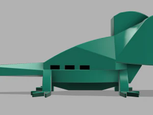 lizard or keychain 3D Print Model