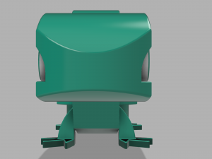 lizard or keychain Model Cetak 3D