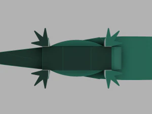 lizard or keychain 3D Print Model