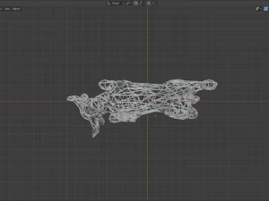 low poly bull 3D Model