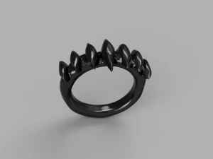 anillo de cuchillas Modelo 3D