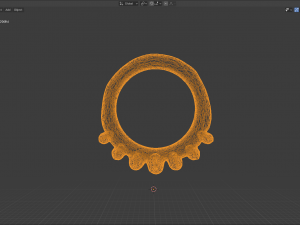 ring of blades 3D Модель