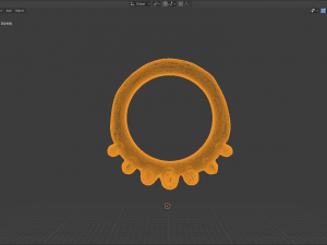 ring of blades 3D Модель