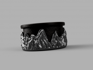ring wild rocks Model 3D