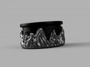 ring wild rocks 3D Model