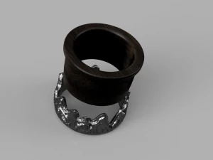 ring wild rocks 3D Model