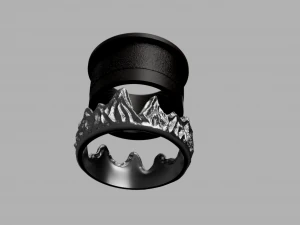 ring wild rocks 3D Model