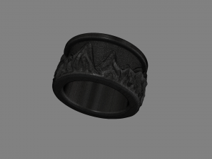 ring wild rocks Model 3D