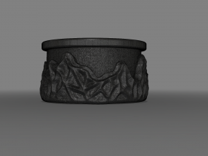 ring wild rocks Model 3D