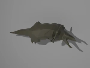 triceratops low poly 3D Model