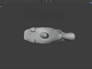 angry shark 3D Model