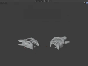 angry shark 3D Model