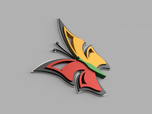 butterfly 3D 模型