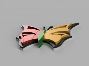 butterfly 3D Model
