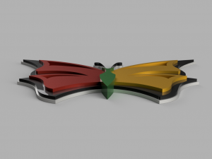 butterfly 3D 模型