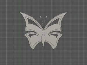 butterfly 3D 模型