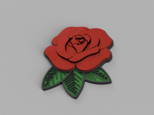 rose 3D 模型