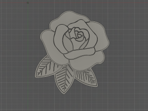 rose 3D 模型