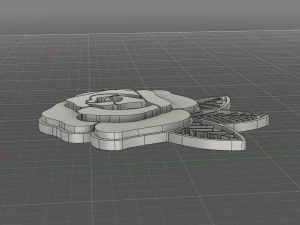 rose 3D Model