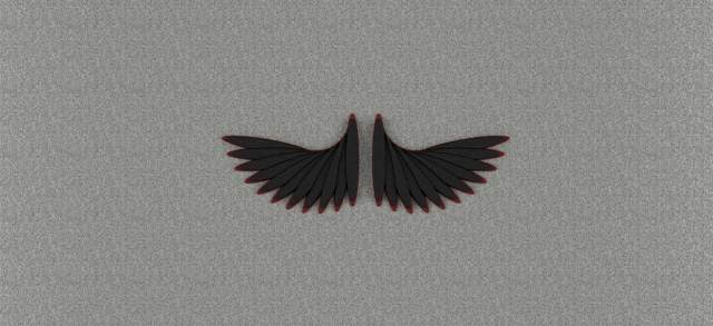 wings 3D Model .c4d .max .obj .3ds .fbx .stl .blend 