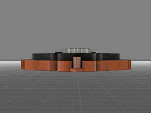 tiger sign logo keychain 3D Print Model