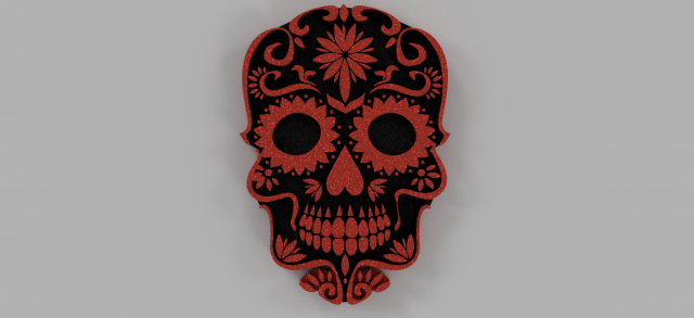 skull 3Dプリントモデル .c4d .max .obj .3ds .fbx .stl .blend