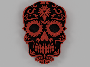 skull 3D Baskı Modeli