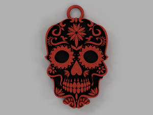 skull 3Dプリントモデル