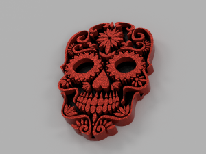 skull 3Dプリントモデル