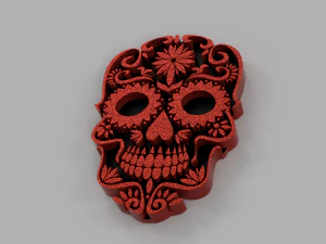skull 3D Print Model