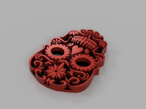 skull 3Dプリントモデル