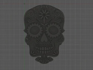 skull 3D Print Model