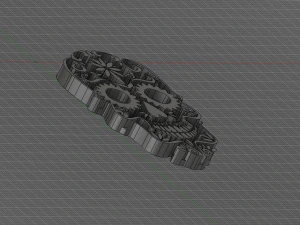 skull 3D Print Model