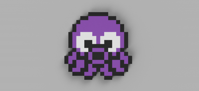 compound octopus Modello 3D .c4d .max .obj .3ds .fbx .stl .blend