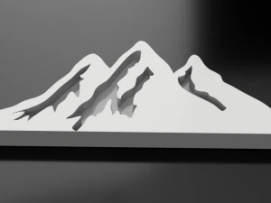 the mountain pack 3D Model