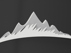the mountain pack Modello 3D