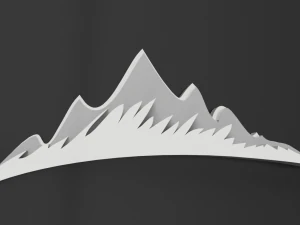 the mountain pack 3D Model