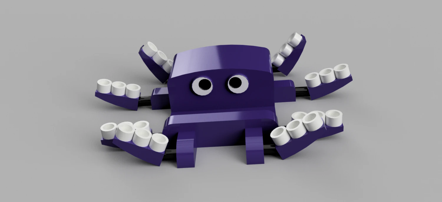 octopus smartphone stand 3D Print Model .c4d .max .obj .3ds .fbx .stl .blend 