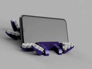 octopus smartphone stand Model do druku 3D